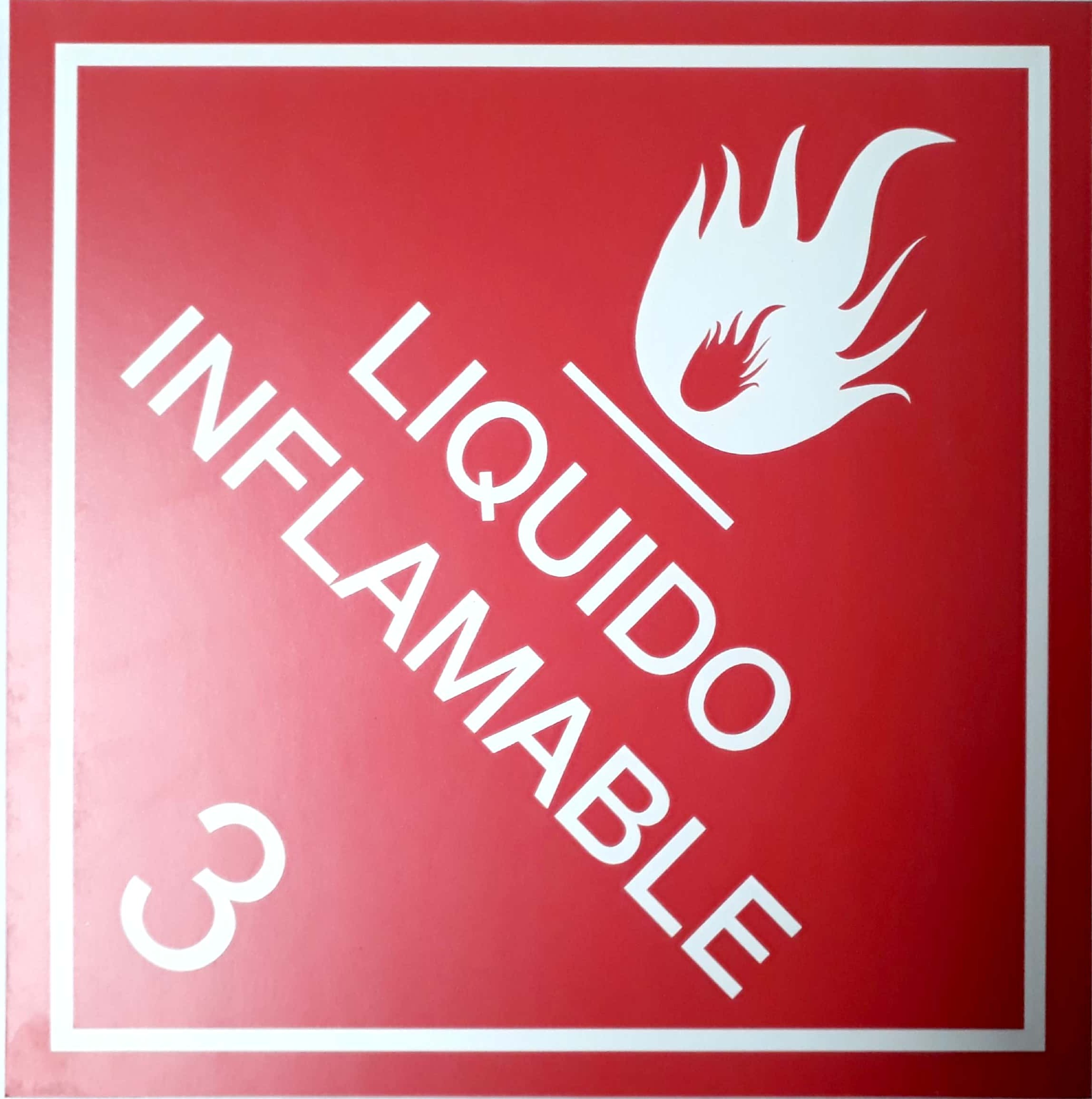 Señal Líquido Inflamable